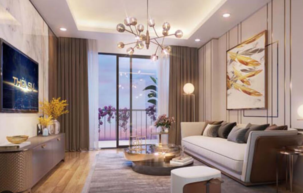 Cho thuê căn hộ 1PN toà C chung cư Intracom Riverside hướng Tây, full nội thất thiết kế hiện đại